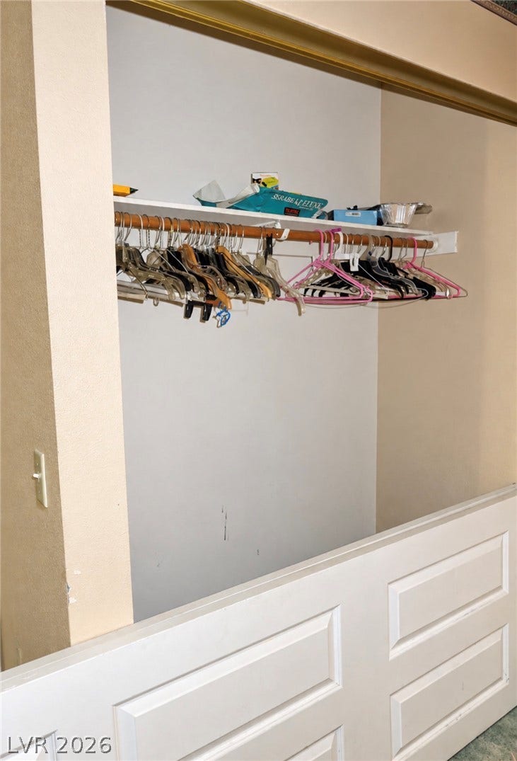 101 Luna Way, #242, Las Vegas, NV 89145 Ample closet space provides convenient storage options.