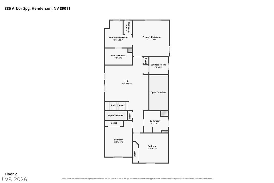 886 Arbor Spring Street, Henderson, NV 89011 886 Arbor Spring Street, Henderson, NV 89011