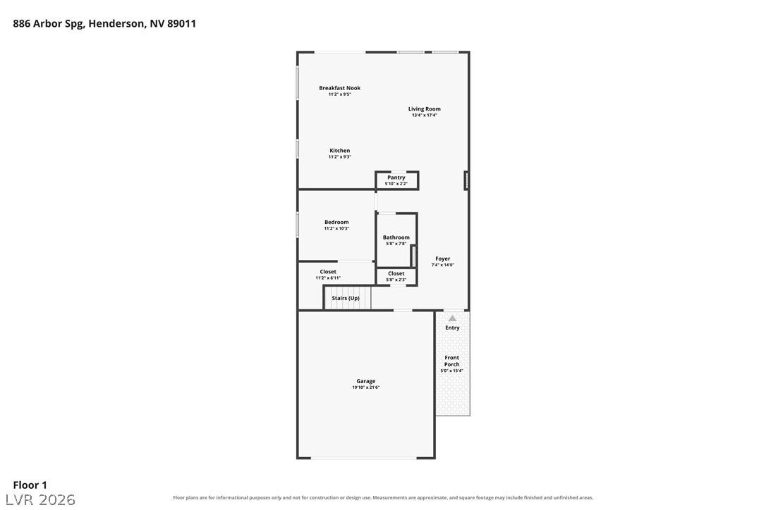886 Arbor Spring Street, Henderson, NV 89011 886 Arbor Spring Street, Henderson, NV 89011