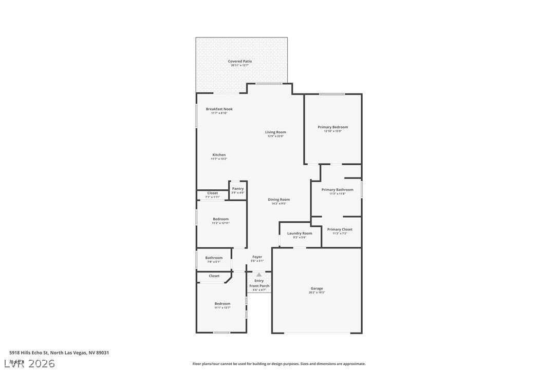 5918 Hills Echo Street, North Las Vegas, NV 89031 5918 Hills Echo Street, North Las Vegas, NV 89031