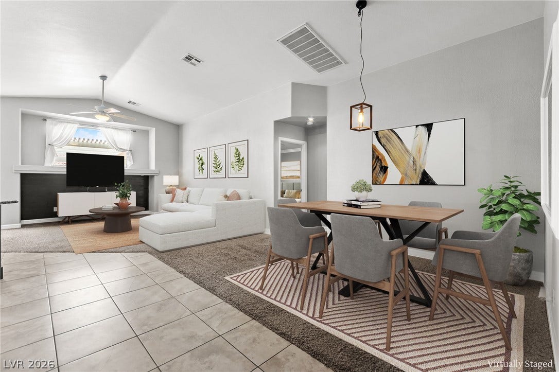 5918 Hills Echo Street, North Las Vegas, NV 89031 Virtually Staged