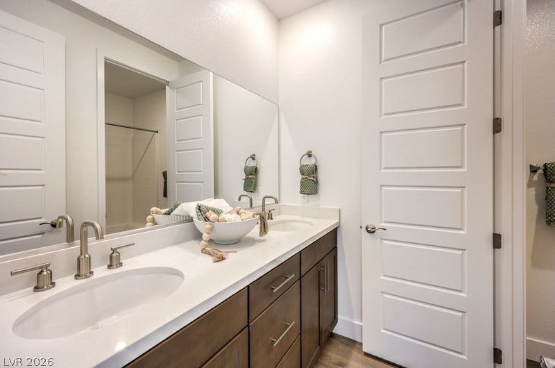 1817 Shondra Court, North Las Vegas, NV 89084 Photo is of model home; actual finishes may vary.