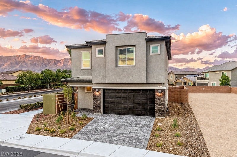 1817 Shondra Court, North Las Vegas, NV 89084 Photo is of model home; actual finishes may vary.