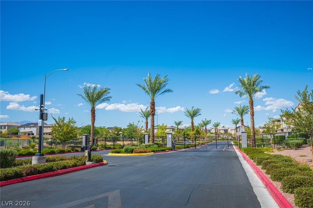 Secure gated access provides peace of mind in this beautifully landscaped desert community.