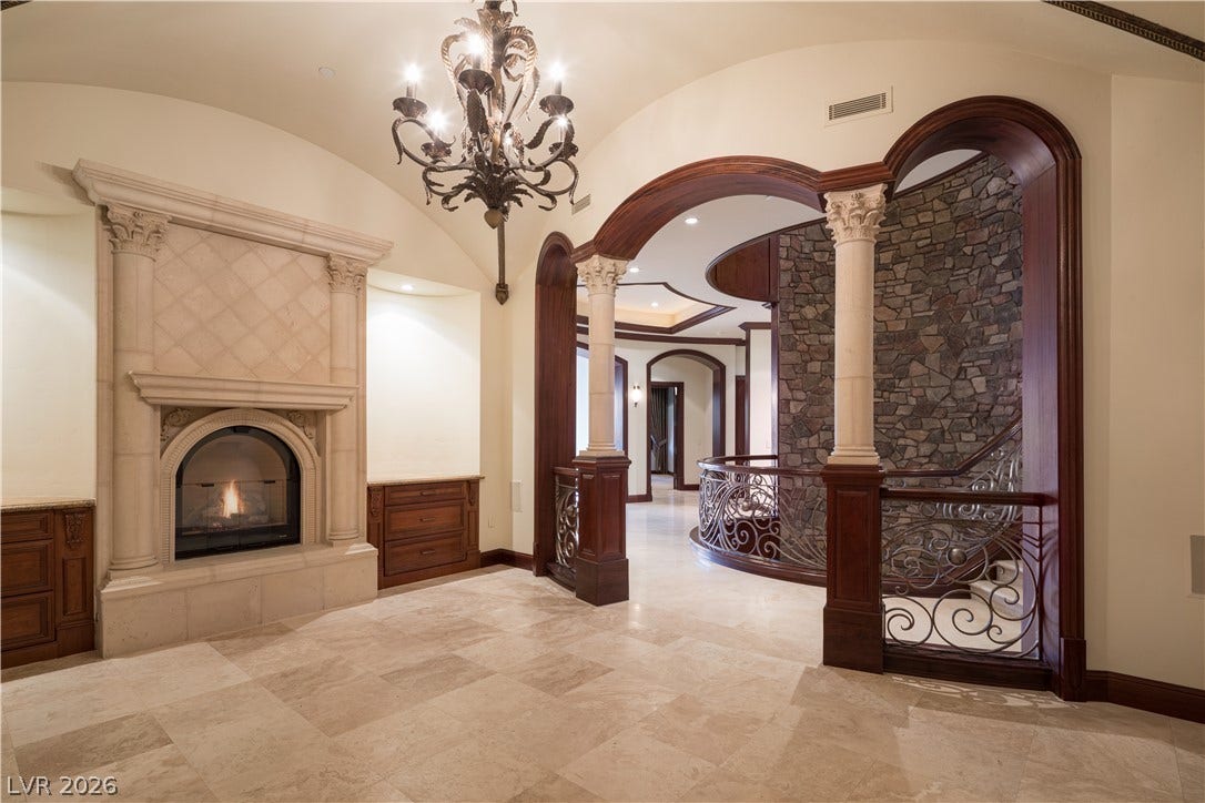 18 Olympia Hills, Las Vegas, NV 89141 Bread warmer fireplace