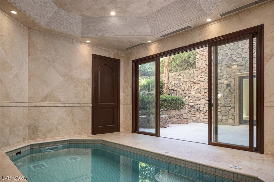 18 Olympia Hills, Las Vegas, NV 89141 Indoor swim spa