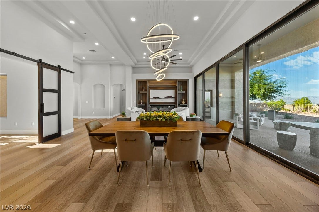 From the Kitchen into the Great Room....
