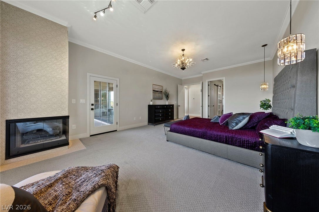 Reverse Shot of the Master Bedroom....