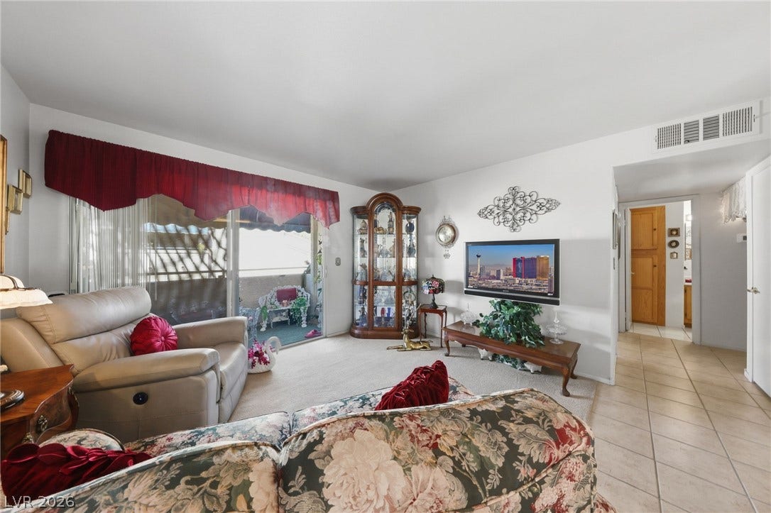 Open concept living area.