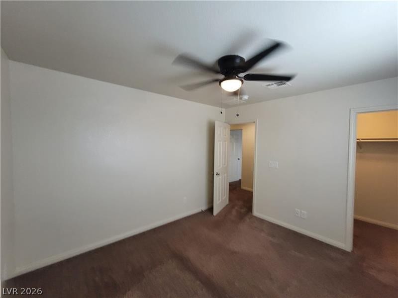 Smooth walls and soft carpeting define this comfortable and versatile secondary space.