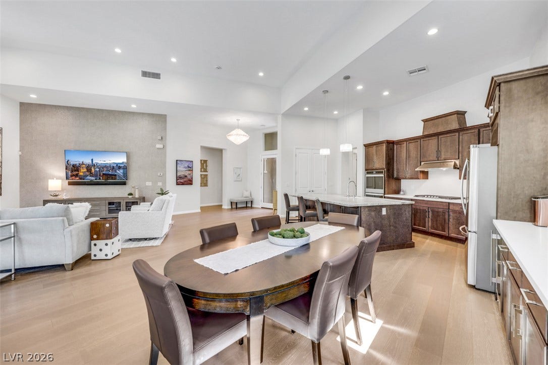An inviting living area,  creating an sophisticated open concept space designed for elegant entertaining and everyday living.