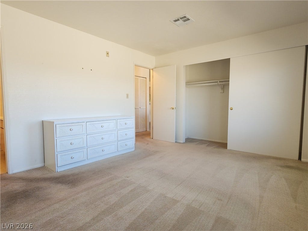2016 Mesquite Lane, #303, Laughlin, NV 89029 Plentiful closet space and neutral carpeting define this comfortable private retreat.