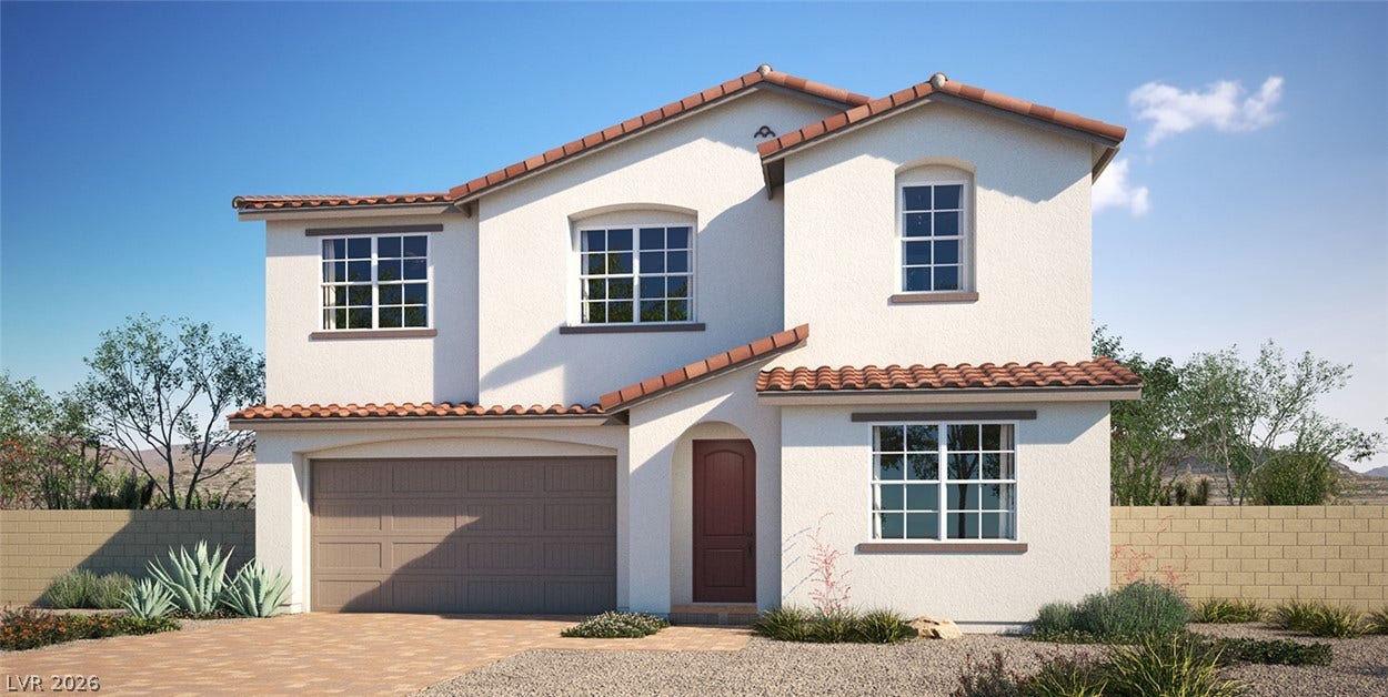 797 Longdale Street, Henderson, NV 89011 Nolan Plan - Elevation A ~ Rendering ~