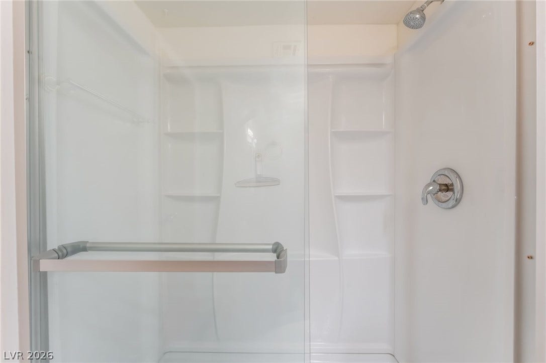 1305 Markwood Circle, #102, Las Vegas, NV 89128 Bathroom featuring a stall shower