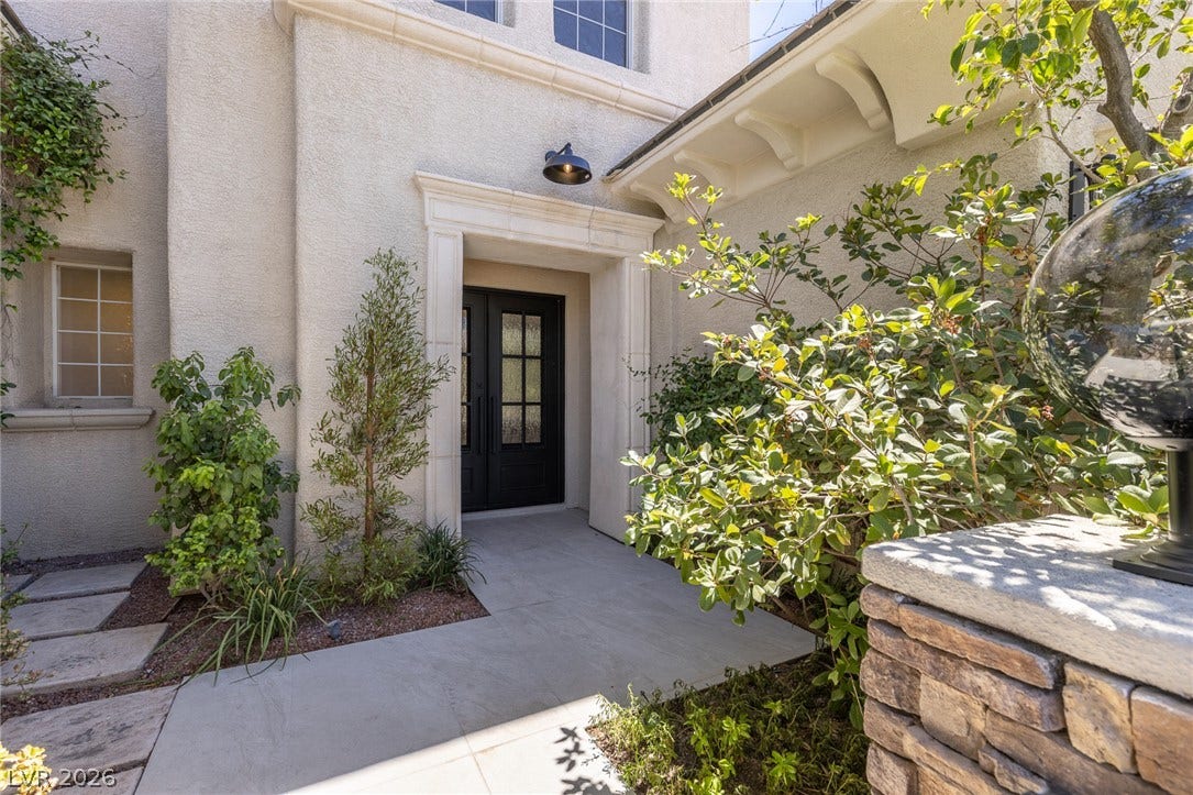 10205 Orkiney Drive, Las Vegas, NV 89144 Front Entrance