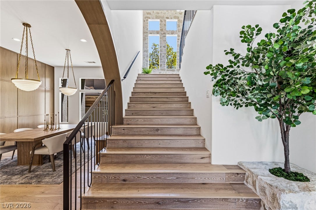 10205 Orkiney Drive, Las Vegas, NV 89144 Staircase to Second Level