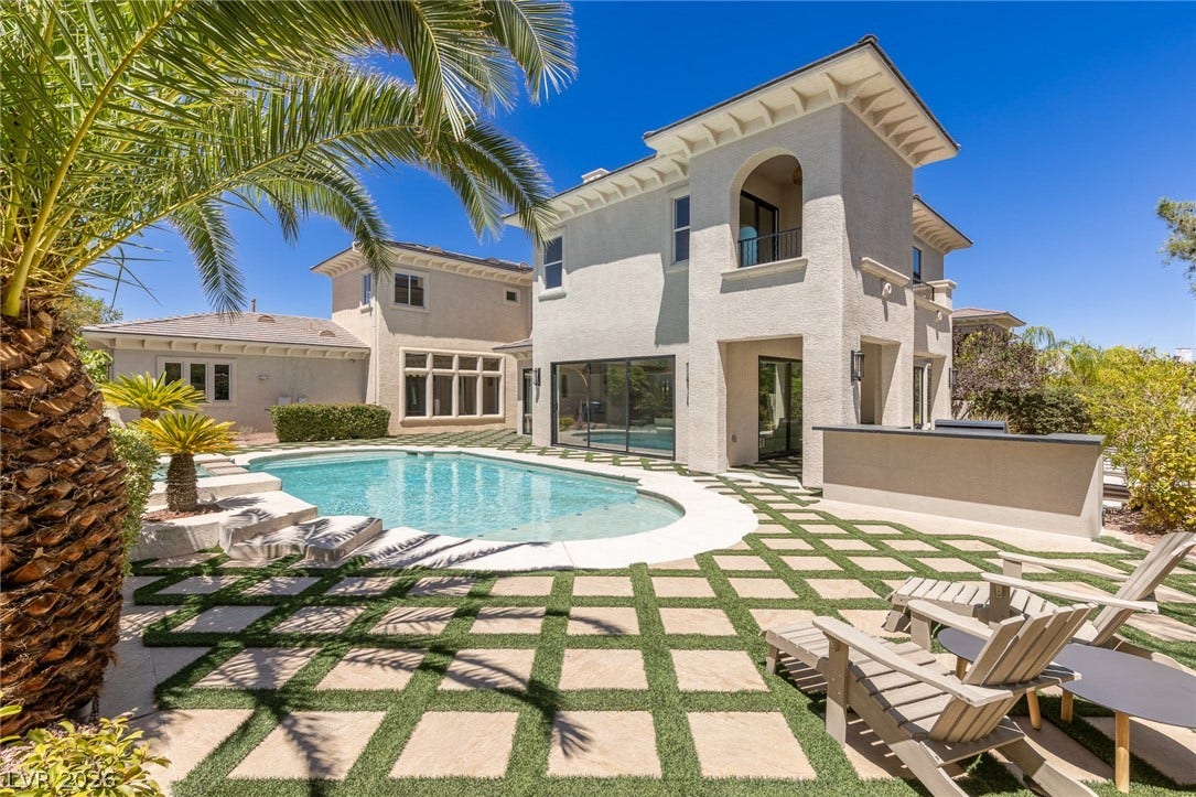 10205 Orkiney Drive, Las Vegas, NV 89144 Backyard