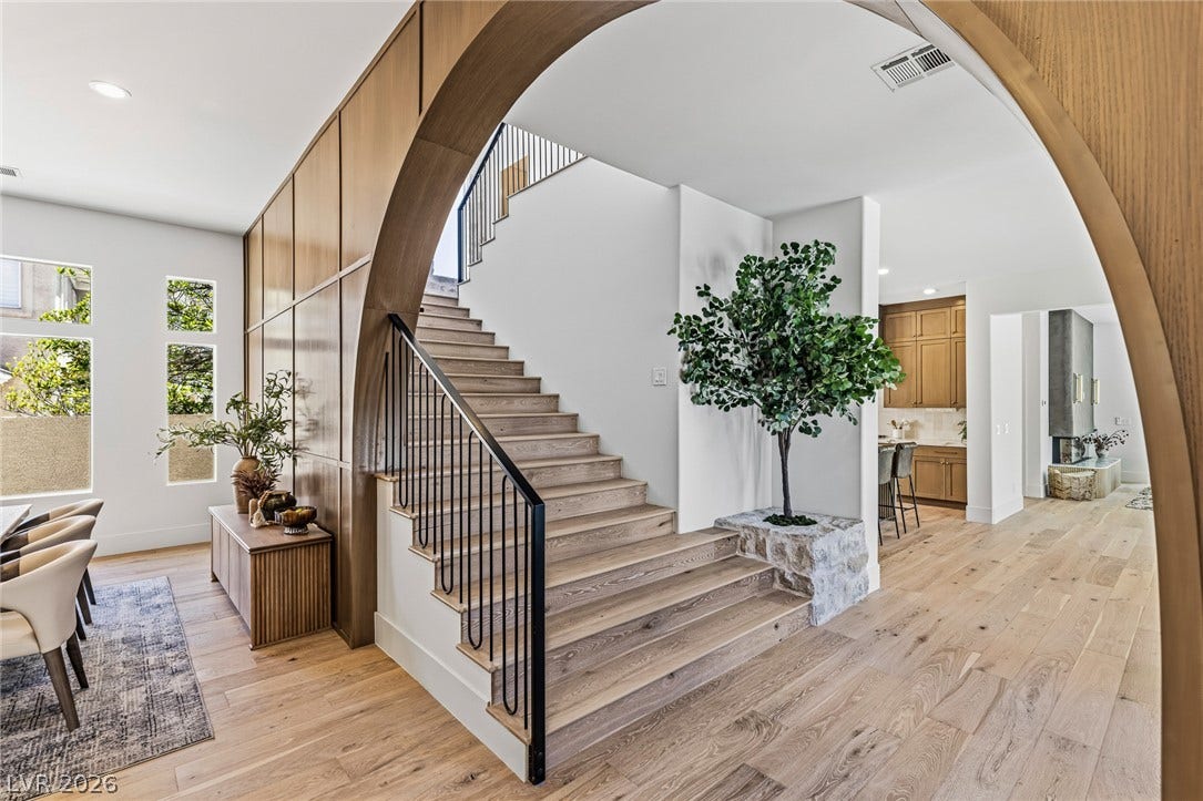 10205 Orkiney Drive, Las Vegas, NV 89144 Staircase to Second Level