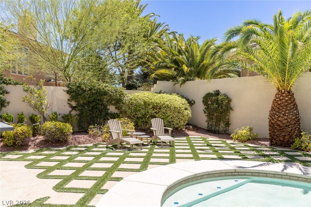 10205 Orkiney Drive, Las Vegas, NV 89144 Backyard