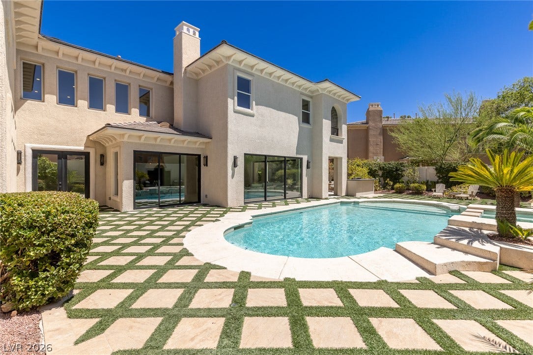 10205 Orkiney Drive, Las Vegas, NV 89144 Backyard