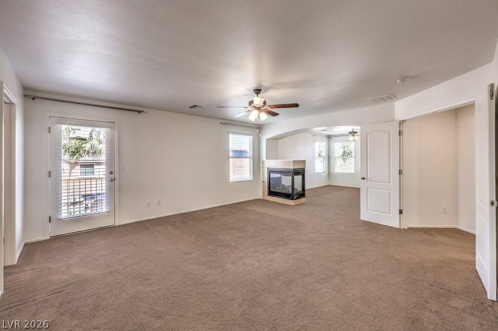 8132 Pink Desert Street, North Las Vegas, NV 89085 Plus, the Primary Bedroom offers a sitting space or an office. The entry offer Double Doors for a Grand Entrance.