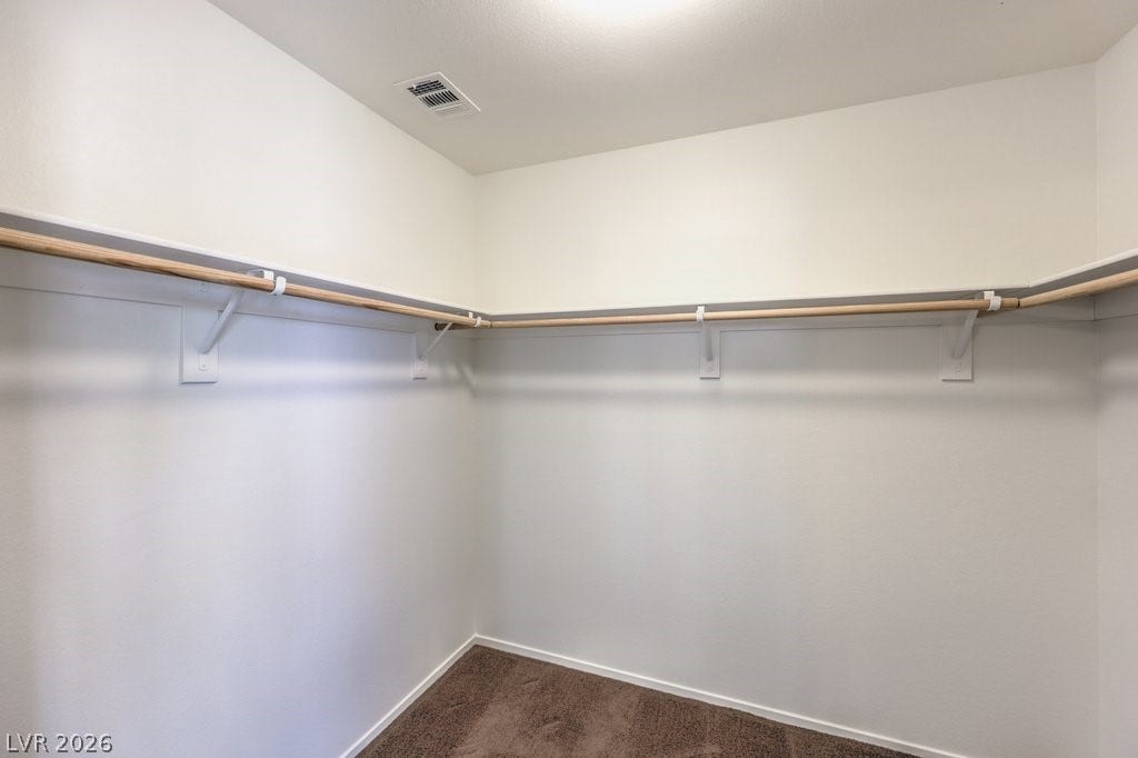 8132 Pink Desert Street, North Las Vegas, NV 89085 There are 2 primary closets offers ample hanging space for a comprehensive wardrobe.