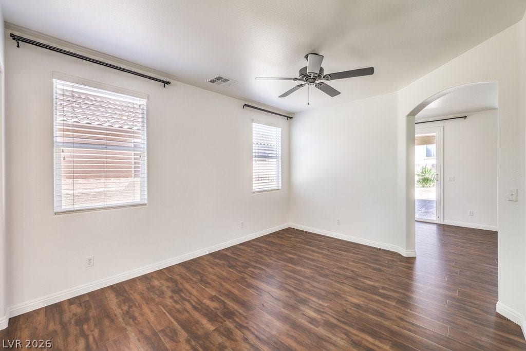 8132 Pink Desert Street, North Las Vegas, NV 89085 The whole house was just painted on the interior to create bright walls in this versatile living space, perfect for any design vision.