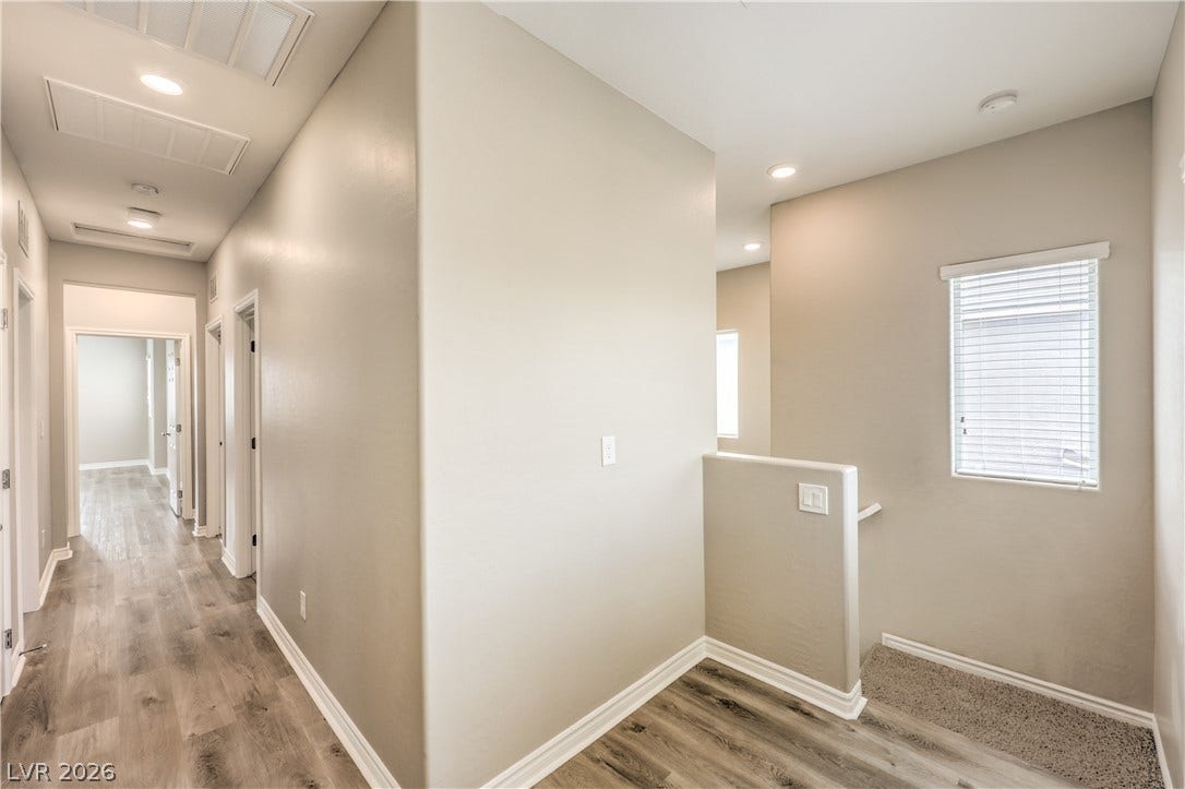 6934 Denio Island Street, North Las Vegas, NV 89084 Welcoming upper-level landing and hallway.
