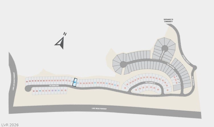 44 Via Montoro, Henderson, NV 89011 44 Via Montoro Sitemap