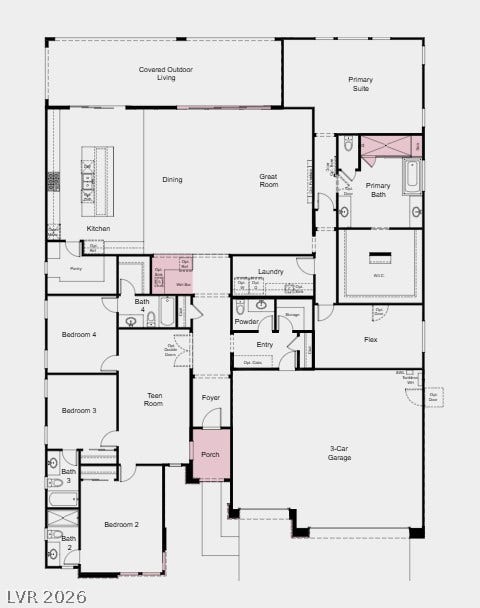 212 Paraggi Bay Drive, Henderson, NV 89011 Additional highlights include: upgraded cabinets, flooring, and super shower in primary bath.