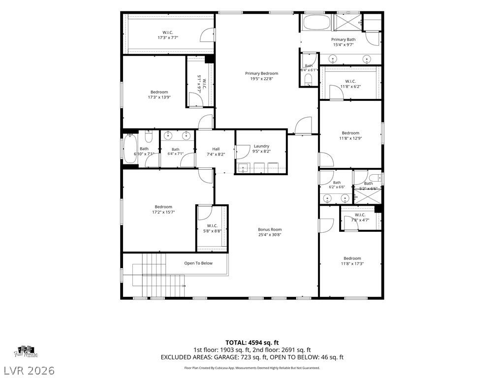 An intuitive second floor layout optimizes privacy with well-placed suites and functional utility areas.