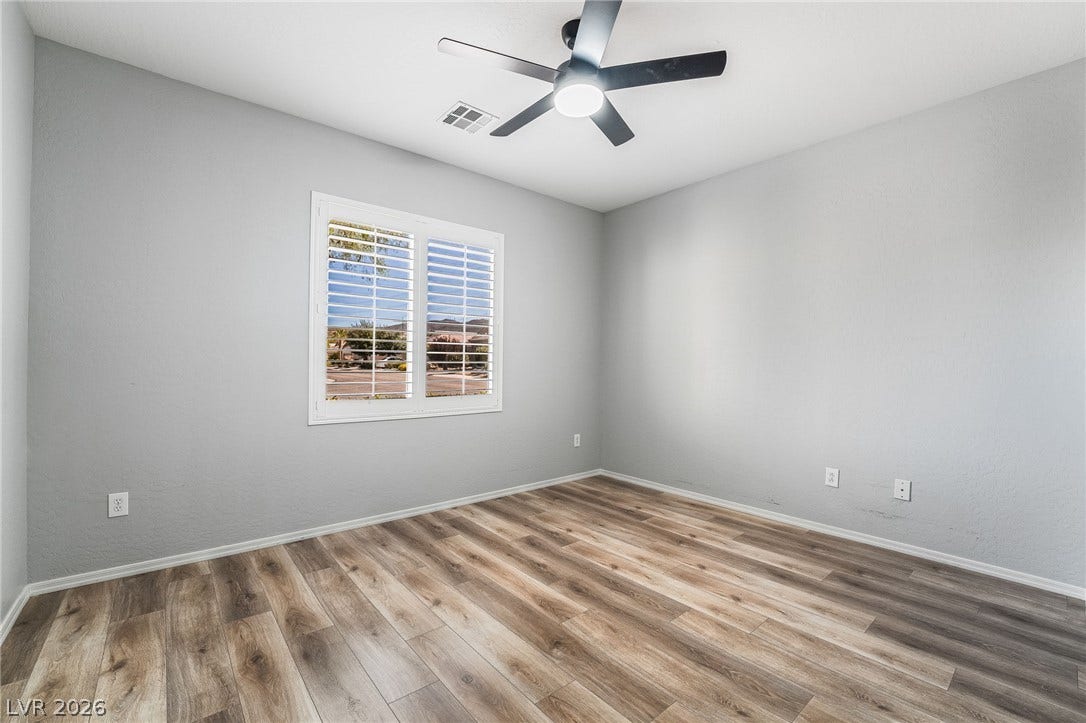 New ceiling fan