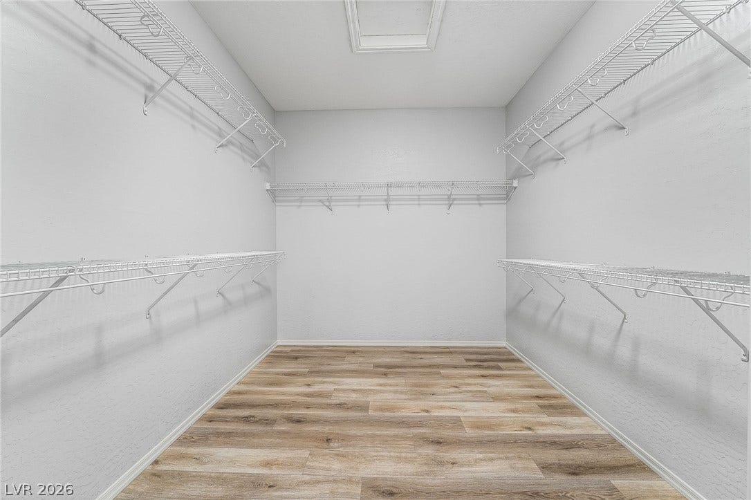 Huge walk in closet
