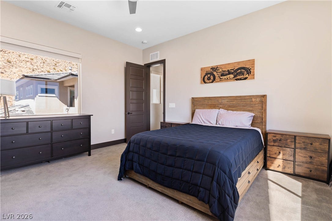 2999 The Peaks Lane, Las Vegas, NV 89138 Upstairs with private entrance Next-Gen with kitchenette, living room and a full bedroom (3) with en-suite bathroom.