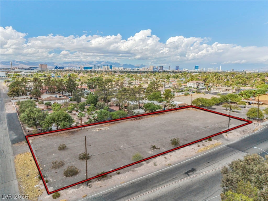 E Quail, Las Vegas, NV 89120 A spacious lot offers views of the surrounding neighborhood and city skyline.