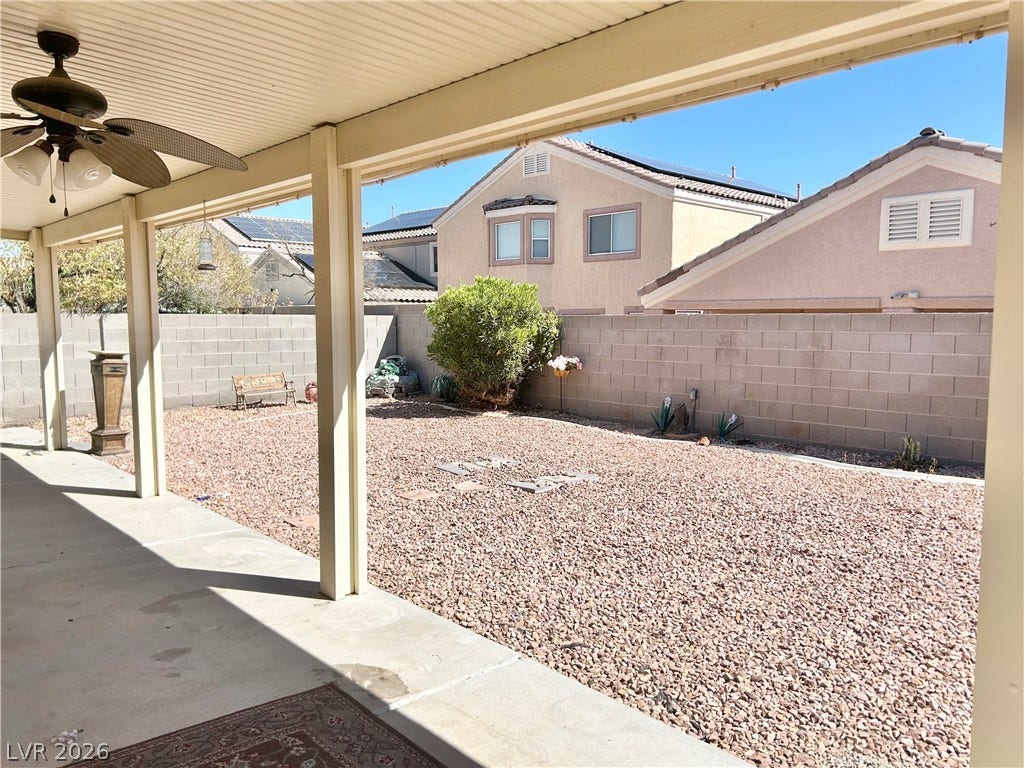 5518 Ramirez Street, North Las Vegas, NV 89031 Large covered patio