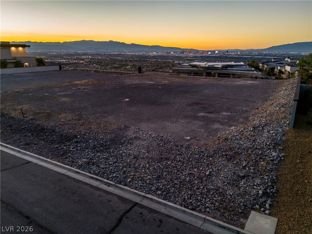 7 Sunset Strip, Henderson, NV 89012 Incredible city and mountain panoramas await from this prepared building site.
