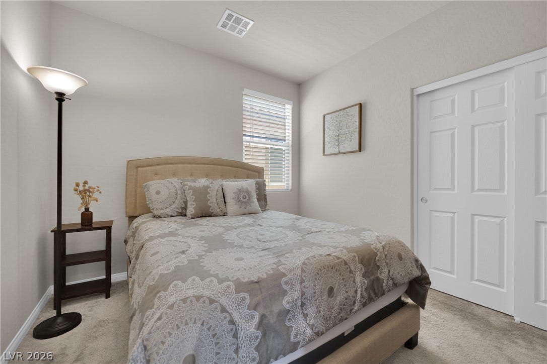 Bedroom #3 with closet