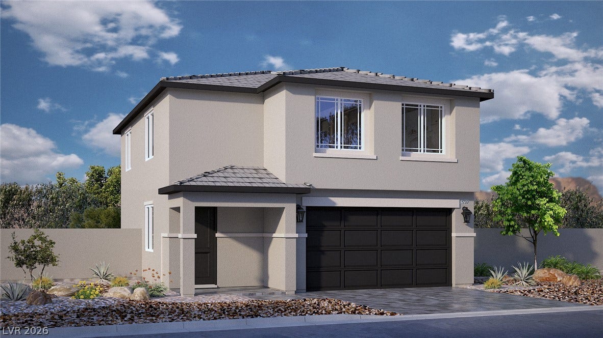 1700 Plan, Elevation B- Artistic Rendering; Exterior Features/Colors Will Vary. Elevation is representational only; subject to change.