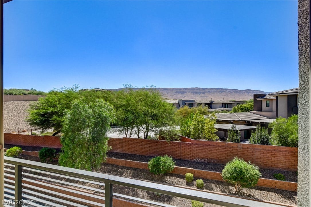 10989 Limeslice Avenue, #0, Las Vegas, NV 89135 Balcony View