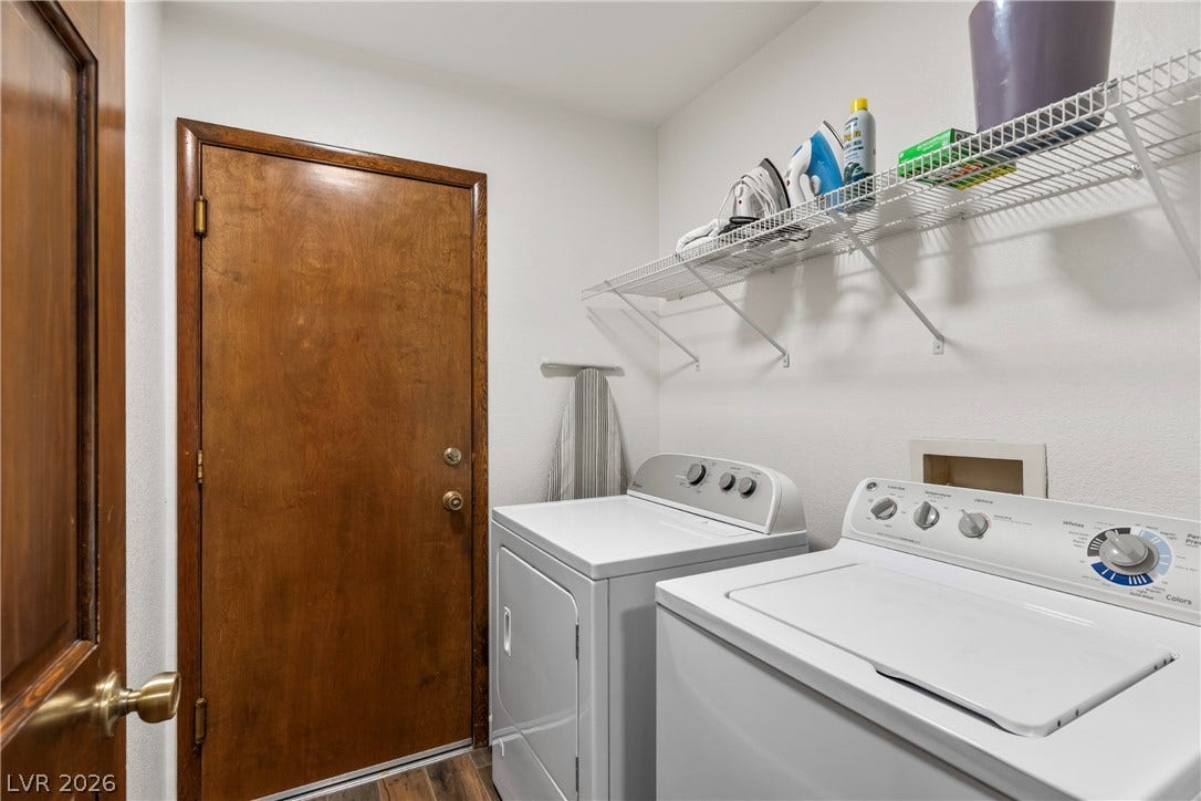 Functional laundry spaces provide convenient main-level chore organization.