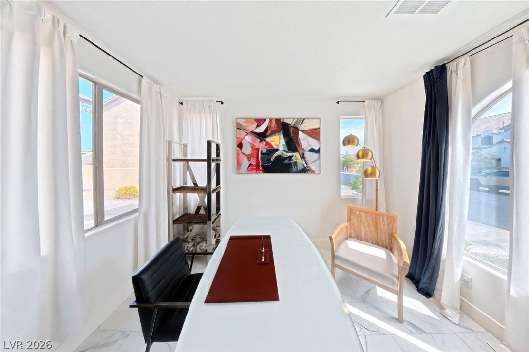 3018 Via Sarafina Drive, Henderson, NV 89052 Downstairs Den / Office / GYM Room / Additional Bedroom / Movie Theater
(1 of 3 Dens)