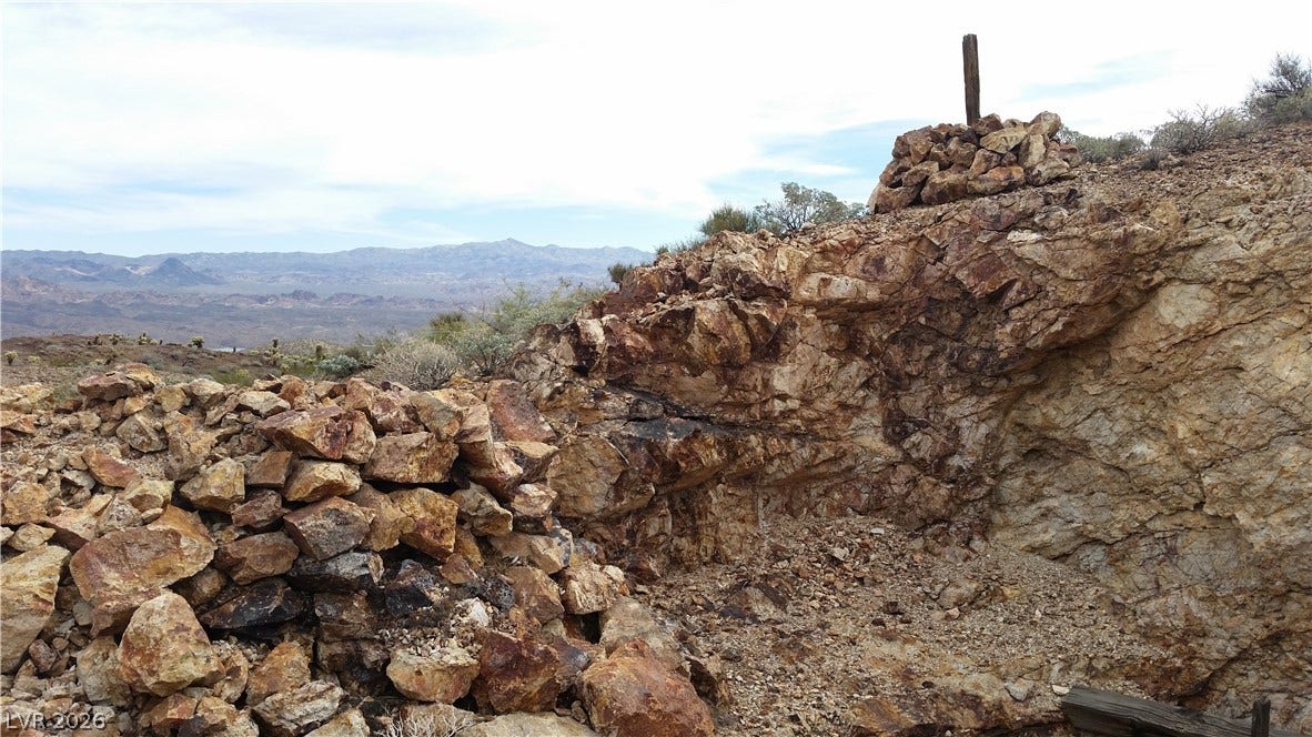 Aztec Wash Road - NPS 43, Nelson, NV 89046 View of vertical mine shaft. NO TRESPASSING PER NRS 207.200. All tours must be with listing agent.