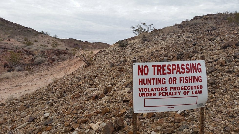 Aztec Wash Road - NPS 43, Nelson, NV 89046 NO TRESPASSING PER NRS 207.200. All tours must be with listing agent.