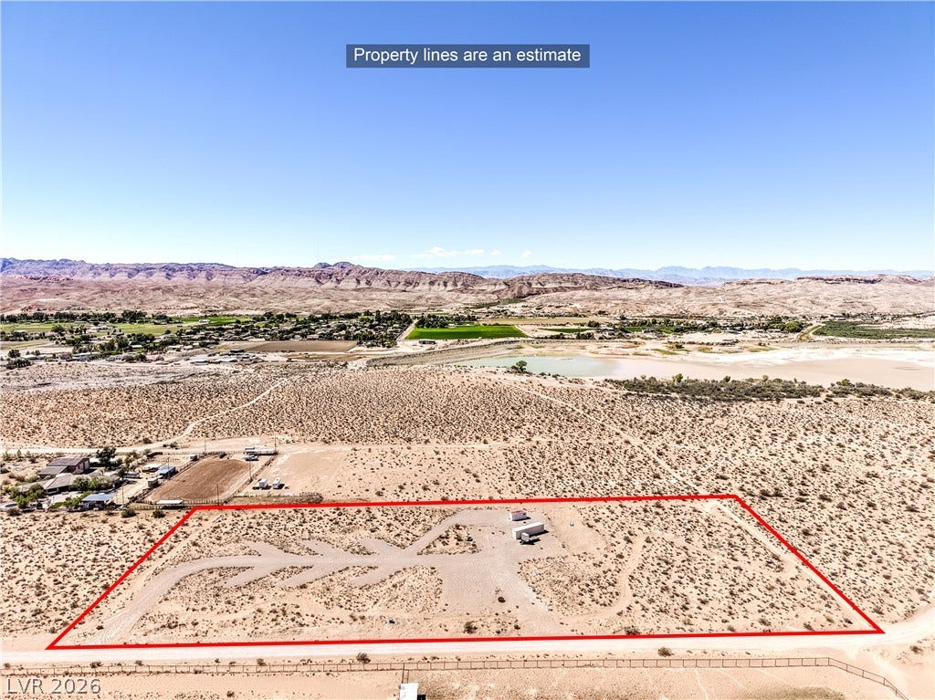 Skyline, Logandale, NV 89021 Expansive desert views stretch across this vast acreage framed by majestic mountain ranges.