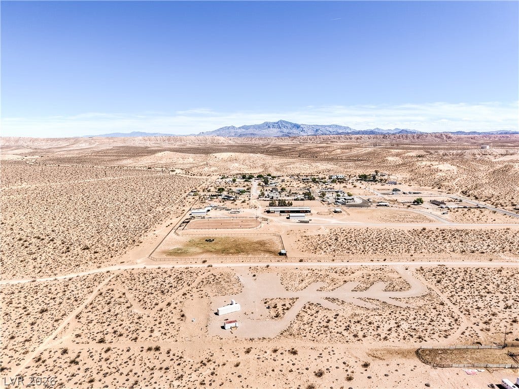 Skyline, Logandale, NV 89021 Panoramic mountain views highlight this desert acreage bordering vast open terrain.