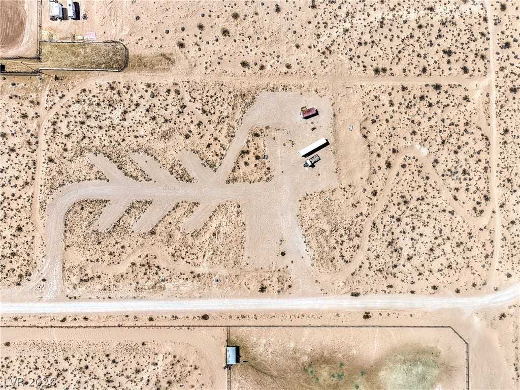 Skyline, Logandale, NV 89021 An expansive desert parcel offers cleared dirt roadways and incredible privacy under open skies.