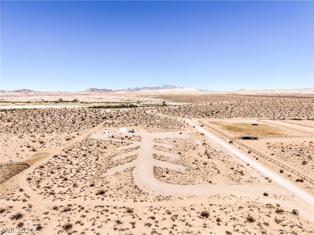 Skyline, Logandale, NV 89021 Vast desert acreage offers limitless potential framed by distant mountain ranges.