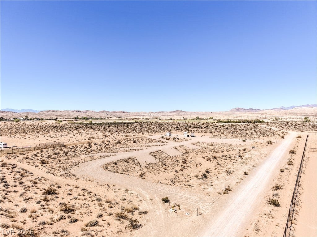 Skyline, Logandale, NV 89021 Vast desert landscapes unfold under an endless blue sky, offering immense potential for customization.