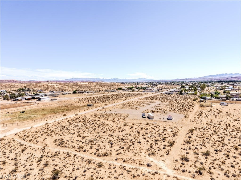 Skyline, Logandale, NV 89021 Distant mountains frame the expansive desert horizon surrounding this open acreage.